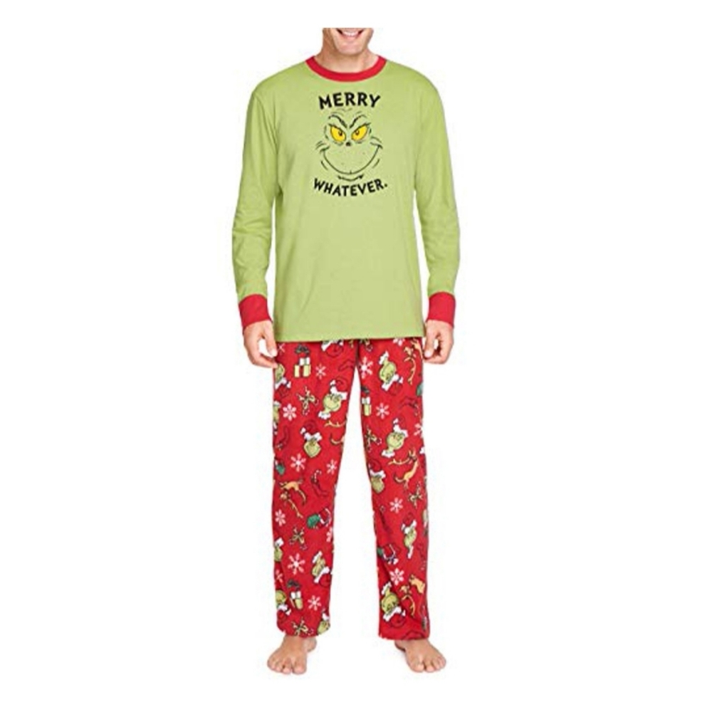 Men's GRINCH Pajamas Size M